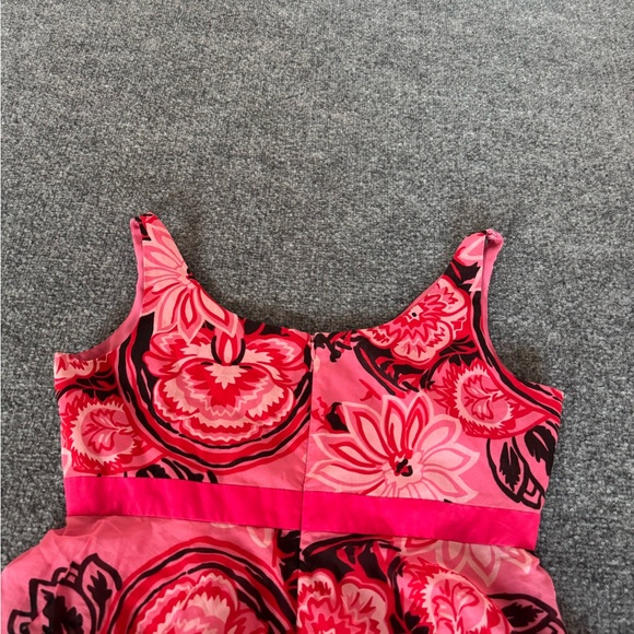 Tibi Pink Floral Ruffle Dress - Picture 8 of 14